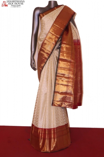 Contemporary Bridal Kanchipuram Silk Saree